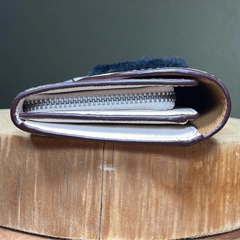 COACH Slim Envelope Wallet with Coach Bear - Picture 6 of 16